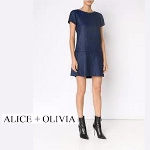 Alice + Olivia | NWT Herringbone Weave Dress size 8
